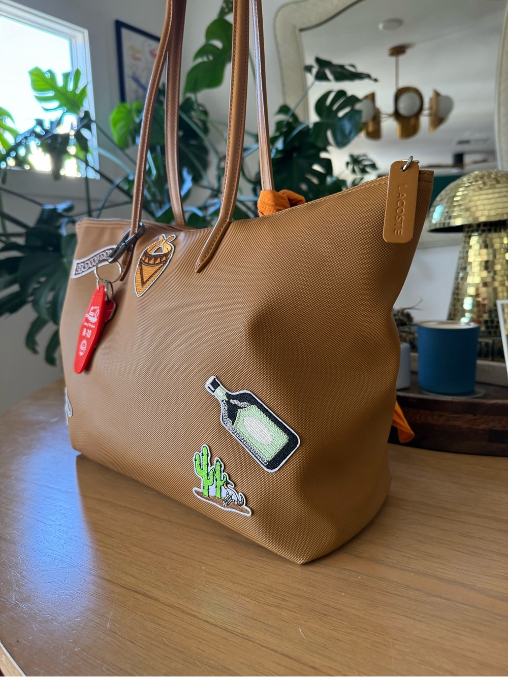 Lacoste “Joshua Tree Traveler” Custom Tote - Picture 3 of 15